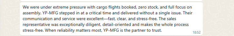 Customer Testimonials